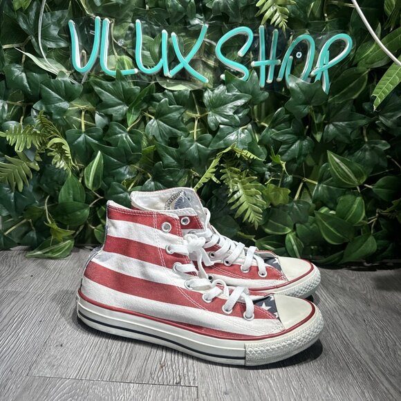 Converse Unisex Chuck Taylor All Star M8437 Red Casual Shoes Sneakers Size M6 W8 - Picture 1 of 9
